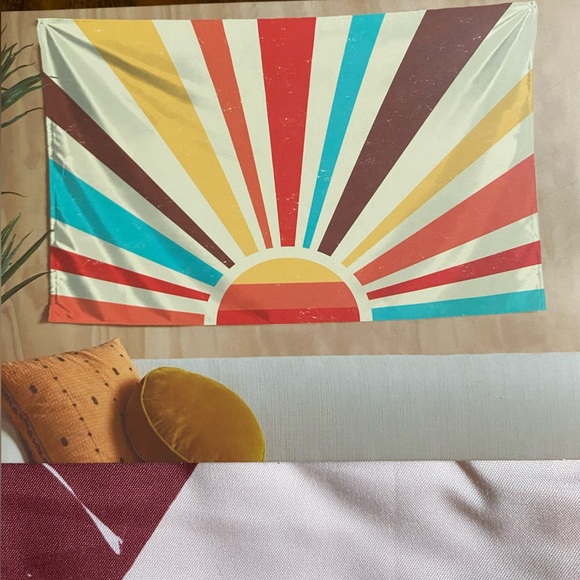 NWT Sunset Wall Decor Print Tapestry by Urban Shop - Picture 1 of 5